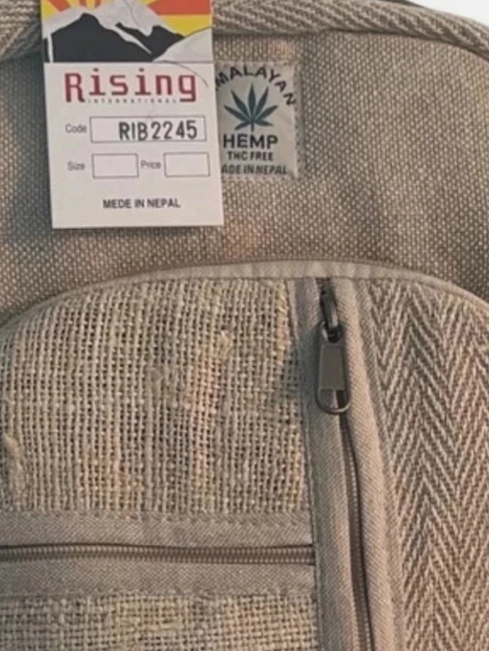 HIMALAYAN♦️HANDMADE HEMP FREE THC BACKPACK